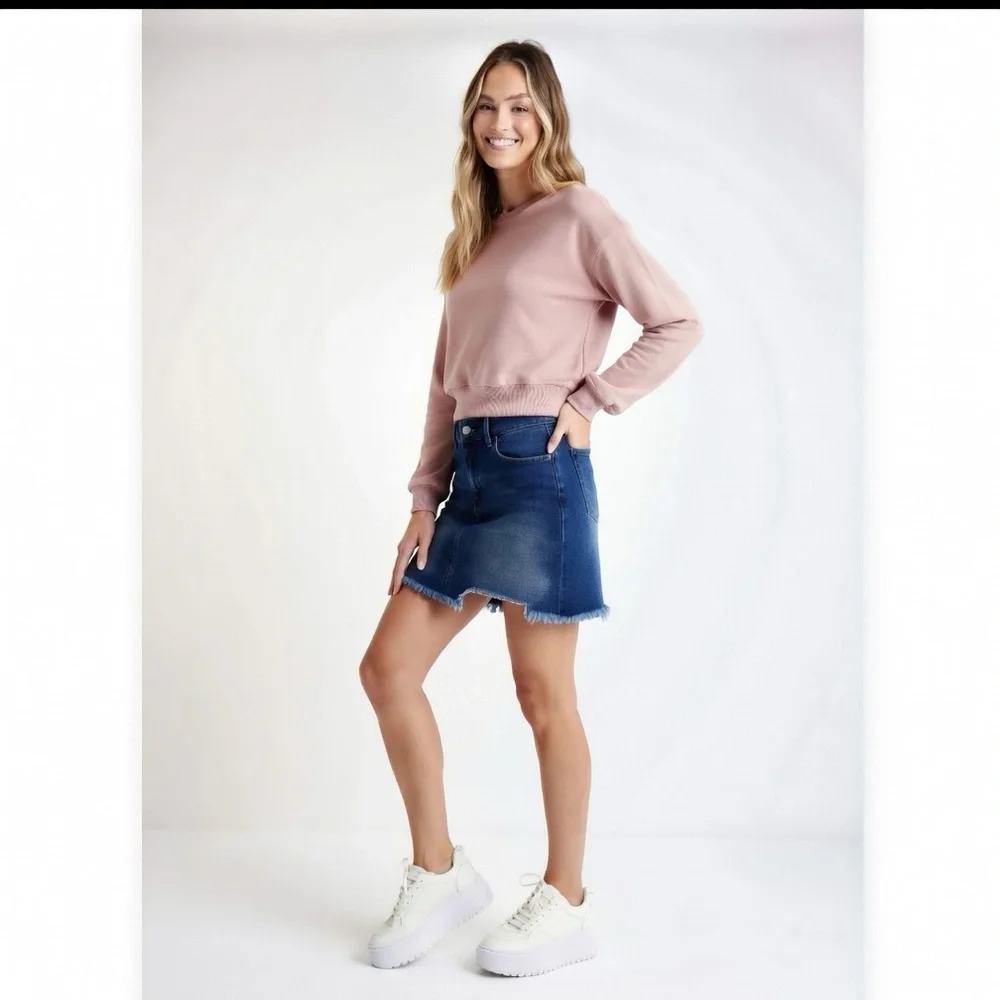 AEO Super Stretch X Denim Skirt